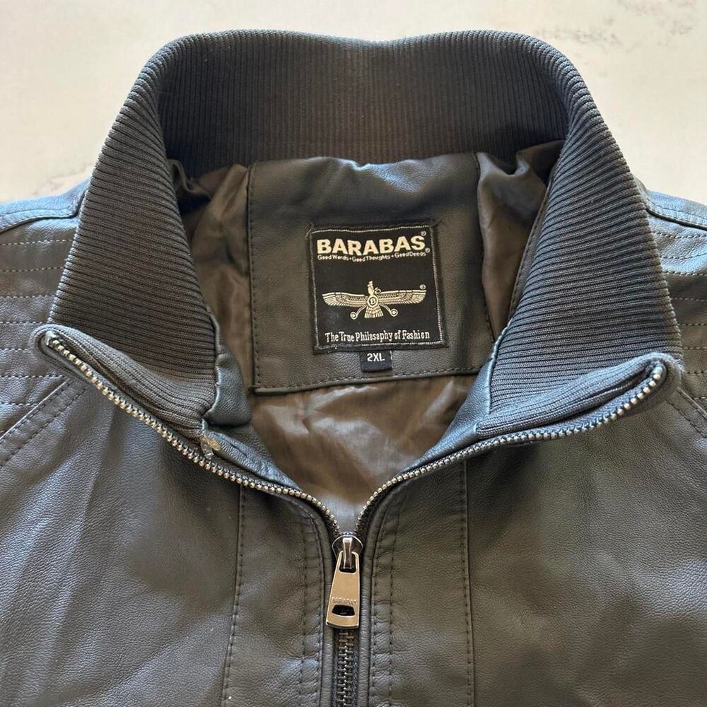 Unbranded Men's Black and Grey Jacket - Picture 2 of 8